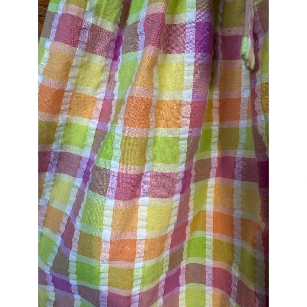 Bonnie Jean‎ Pastel Plaid Sundress Size 5